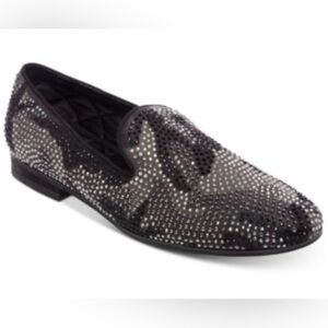 Steve Madden
Men's Recruit Embellished Smoking slip on loafers crystal camo 13